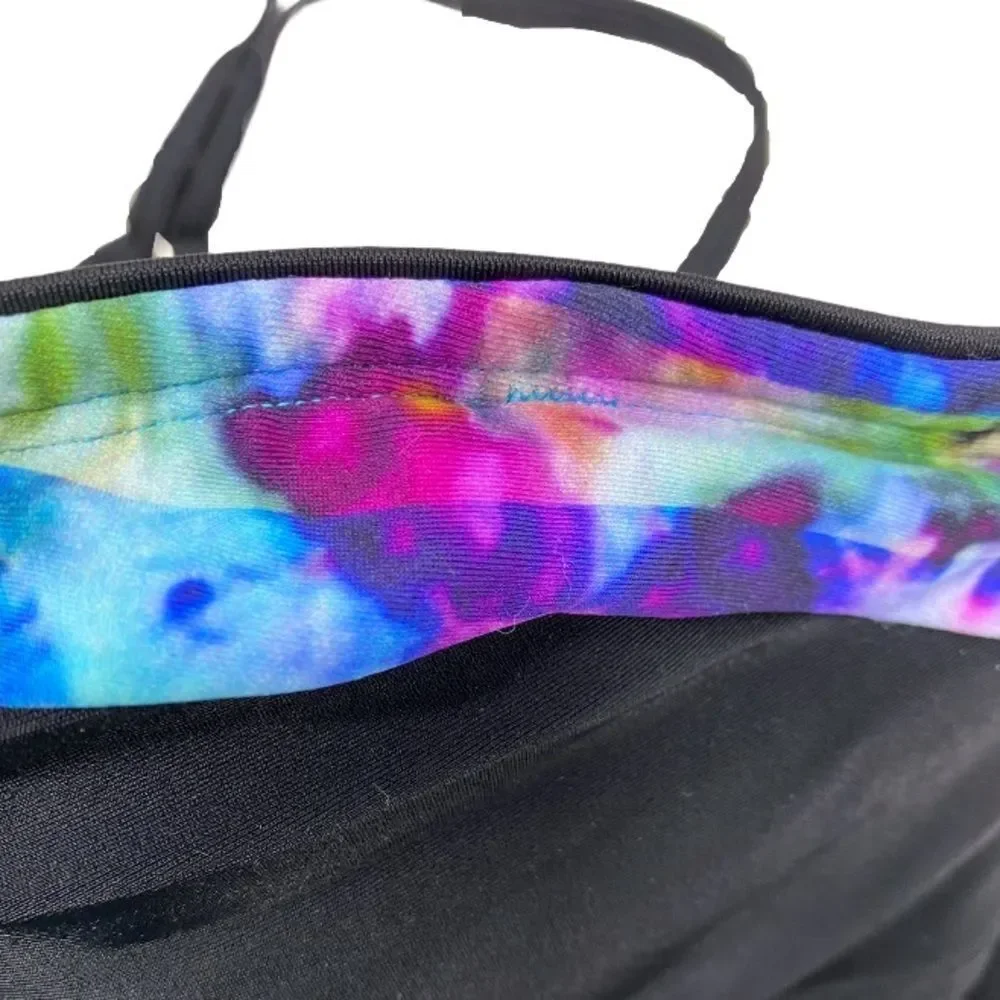 Athleta Floral Fade Tankini top 38 B/C
